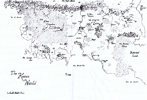 Gönd - Map of the Known World